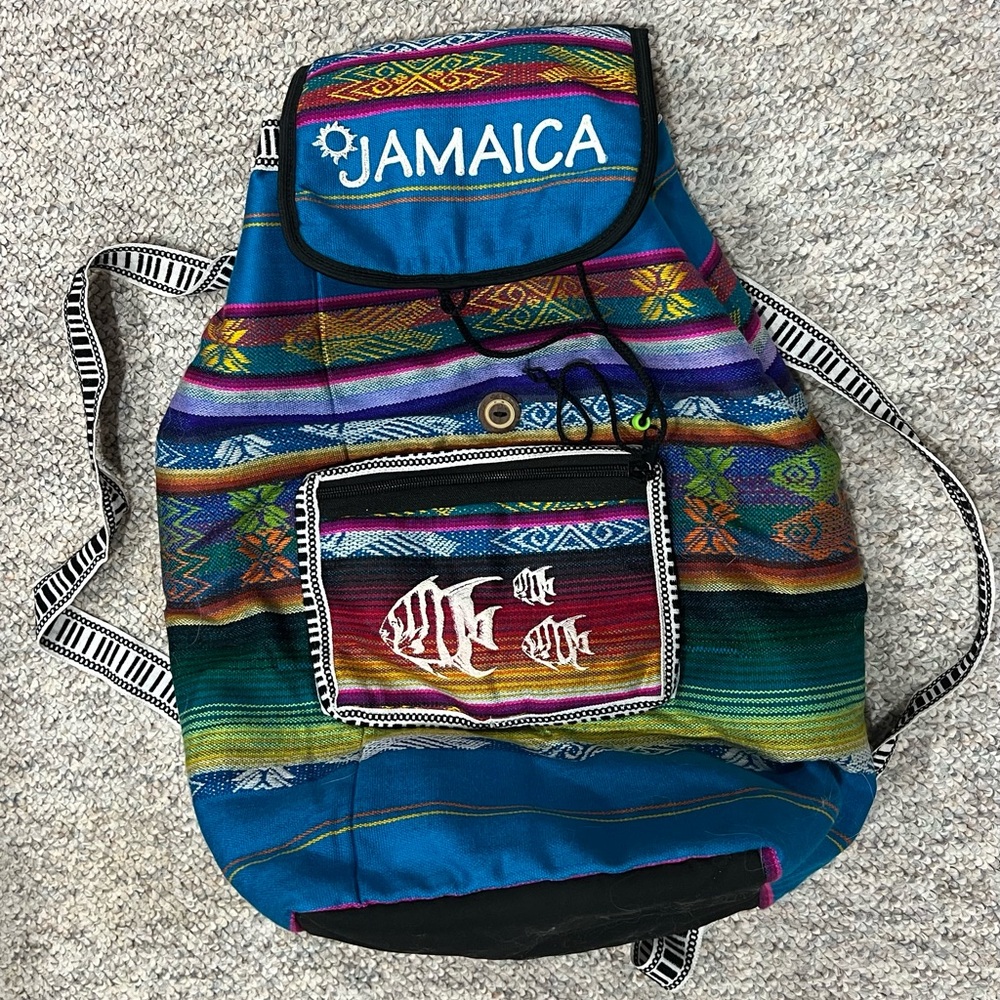 Fabric backpack